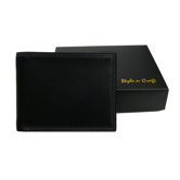 Bifold Slim Wallet in Soft High Grade Cow Leather