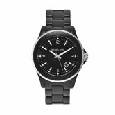 Women's Classic Black Acrylic Watch