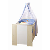 Kombikinderbett "Philipp" in Wei&szlig; / Ahorn