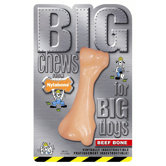 Big Chews Beef Bone Dog Toy