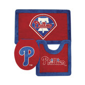 Philadelphia Phillies 3 Piece Bath Rugs