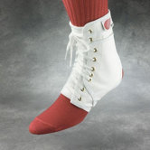 Ankle Lok with Stabilizers in White