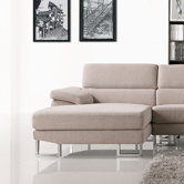 Solana Left Cotton Sectional