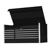 55" 10 Drawer Professional Tool Chest in Black