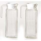 Two Piece Refrigerator Pitcher Set