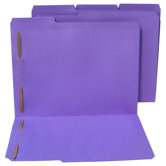 Water/Cut-Resistant Folder Two Fasteners, 50/Box