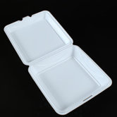 Enviroware Hinged Foam Containers 3-Comp in Wheat