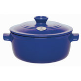 Azure 2 3/5-Qt. Flame Round Stew Pot
