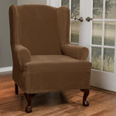 Collin Stretch Wing Chair Slipcover