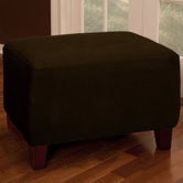 Reeves Stretch One Piece Ottoman Cover