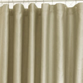 Ottoman Rib Shower Curtain in Oat