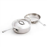 M'Cook 5-Ply Stainless Steel 3-Piece Cookware Set