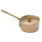 M'heritage Cuprinox 0.3-qt. Saucepan with Lid