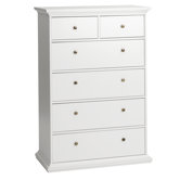 Paris 6 Drawer Chest