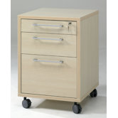 Prima Mobile File Cabinet with Three Drawers