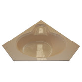 60" x 60" Air Massage Corner Oval Bath Tub
