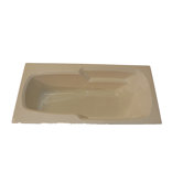 66" x 32" Air Massage Arm-Rest Bath Tub
