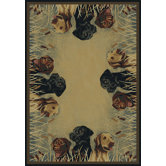 Hautman Labs in Marsh Novelty Rug