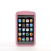 iTouch Classic Leather Sleeve in Pink