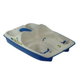 Sun Dolphin Five Person Pedal Boat in Cream / Blue