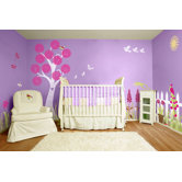 Splendid Garden Self-Adhesive Wall Stencil Kit