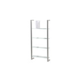 98cm DVD-Regal "Cubic" in Nickel