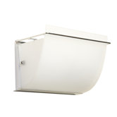 Crescent Street One Light Wall Sconce in Chrome