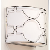 Morocco Two Light Wall Sconce in Chrome
