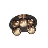 Nebula 3 Light Semi Flush Mount