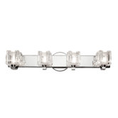 Townsend Four Light Bath Vanity Light in Polished chrome