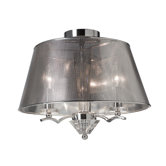 Brera 3 Light Semi Flush Mount