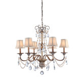 Teardrop 6 Light Chandelier
