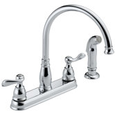 Foundations Windemere Two Handle Centerset Kitchen Faucet