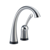 Pilar Single Handle Pull-Down Widespread Kitchen Faucet with Touch2O Technology