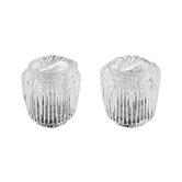 Two Clear Knob Handle Kit