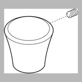 Diverter Single Knob Handle Kit with Set Screw