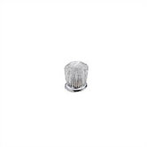 Classic Clear Diverter Knob Handle (Set of 2)