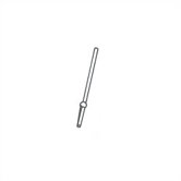 Replacement Horizontal Rod with 8.13" Metal Pop-Up Drain