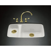 Lakefield Undercounter sink with installation kit