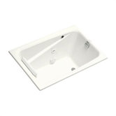 Greek Whirlpool Bath Tub in White