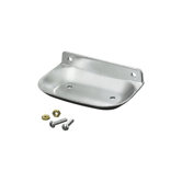 Brockway Bathroom Soap Dish in Bright Chrome