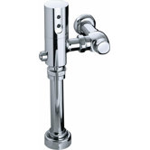 Touchless DC 0.5 GPF Washout Urinal Flushometer in Polished Chrome