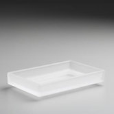 Loure Frosted Glass Soap Dish