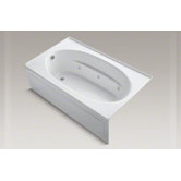 Windward 72" x 42" Alcove Whirlpool with integral Apron and Left-Hand Drain
