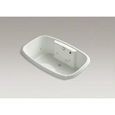 Portrait 67" x 42" Drop-in Whirlpool with Custom Pump Location