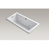 Underscore 66" x 32" Drop in Bubblemassage Bath with Chromatherapy