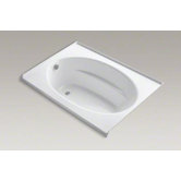 Windward 60" X 42" Alcove Bubblemassage Bath with Three-Sided Integral Flange