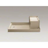 Tresham Rectangular Shower Base with Integral Seat