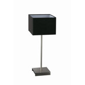 One Light Table Lamp in Black