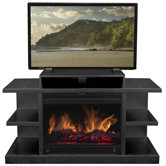 Shelby 46" TV Stand with Electric Fireplace